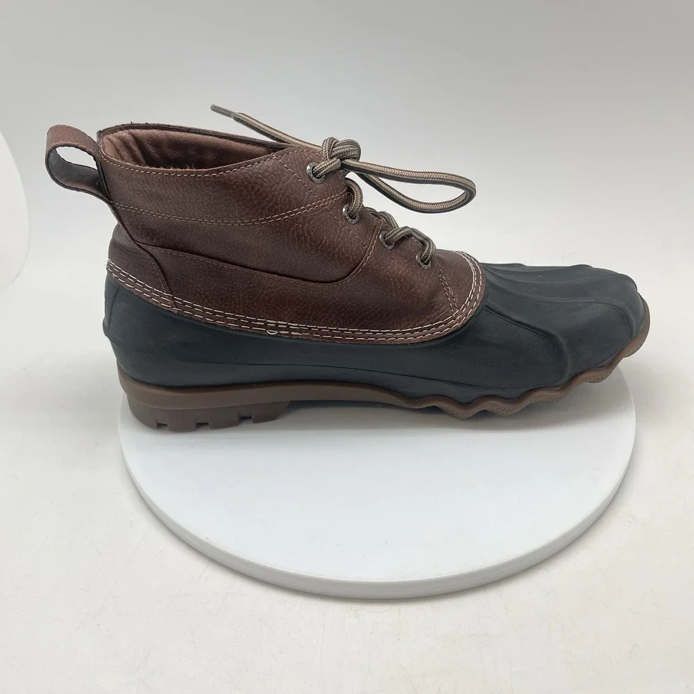 Sperry Boots Mens 12 Brewster Low Waterproof Boot Brown STS22783 Outdoor Shoes‎